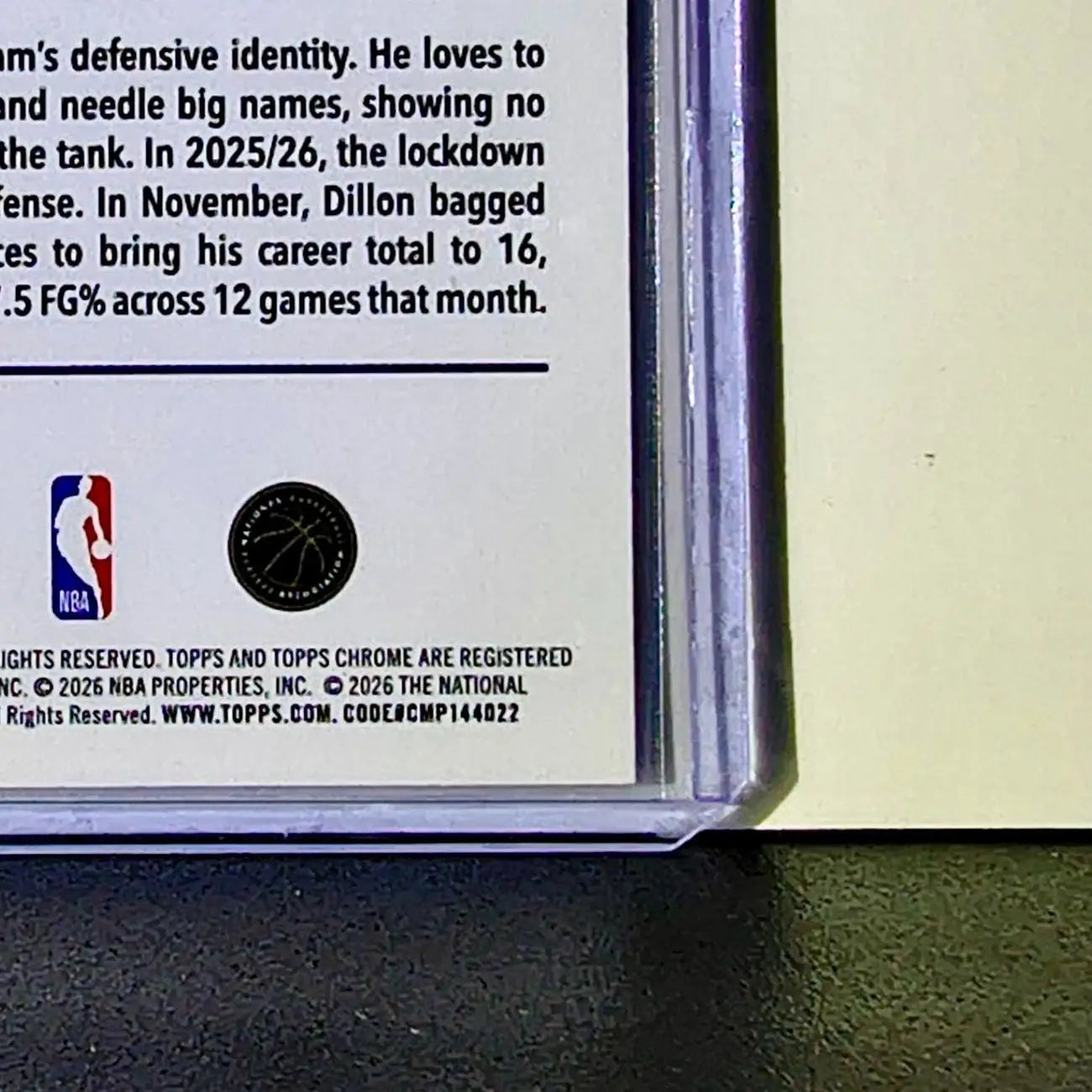 Dillon Brooks 2025-26 NBA Topps Chrome Update #117 Basketball Card Phoenix Suns - Basketball Card Single