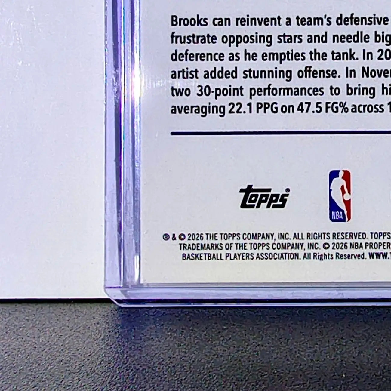 Dillon Brooks 2025-26 NBA Topps Chrome Update #117 Basketball Card Phoenix Suns - Basketball Card Single