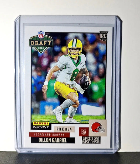 Dillon Gabriel Rookie 2025 NFL Draft #39 Football Card Cleveland Browns 1 of 862 - Football Card Single
