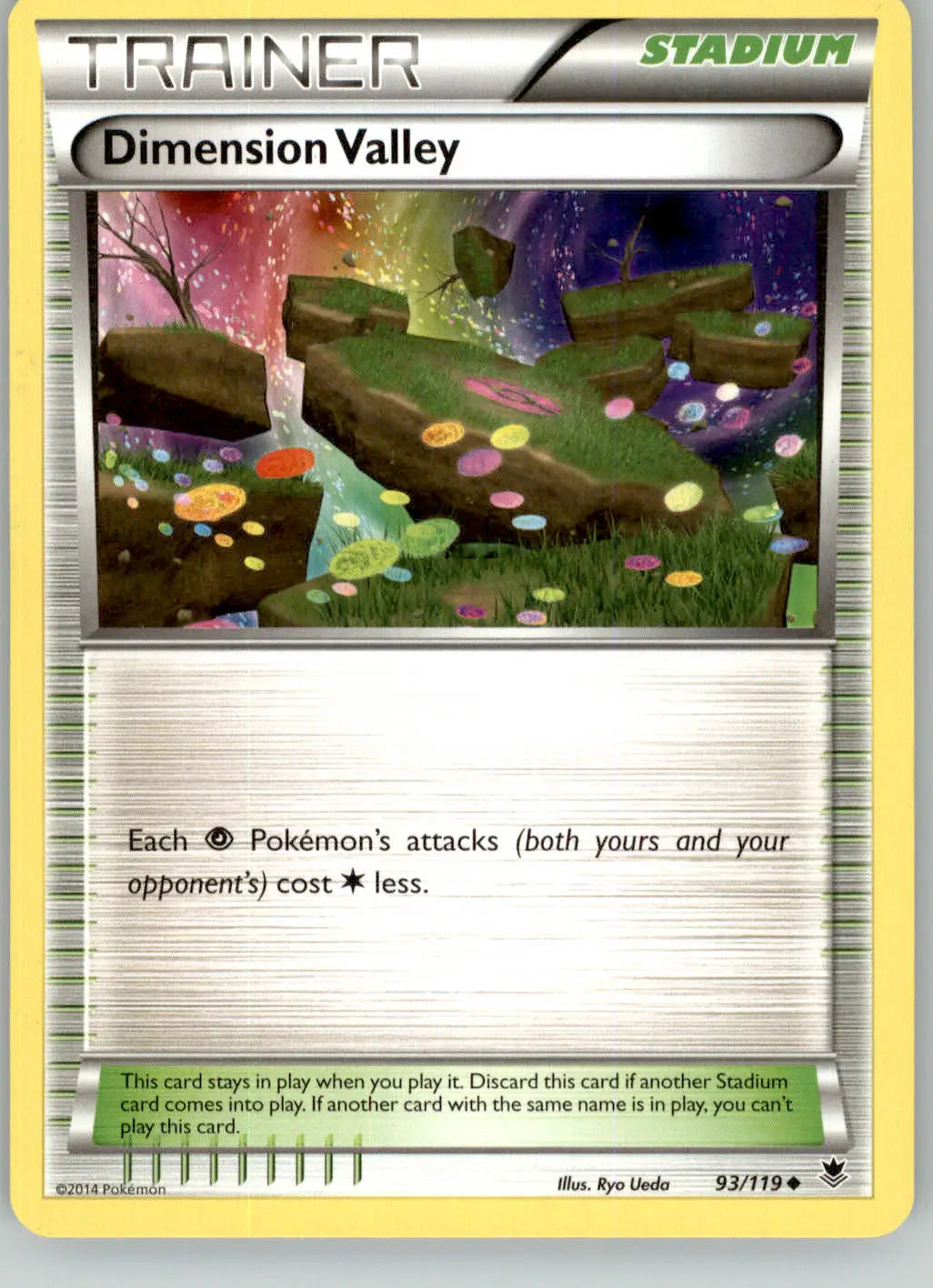 Dimension Valley - Phantom Forces - 93/119 - HP Pokemon - Pokémon Card Single