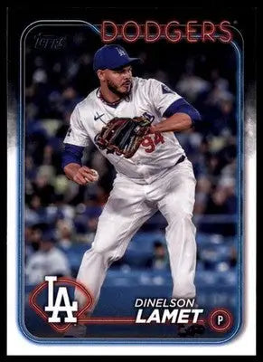 Dinelson Lamet 2024 Topps Update #US327 Los Angeles Dodgers - Baseball Card Single