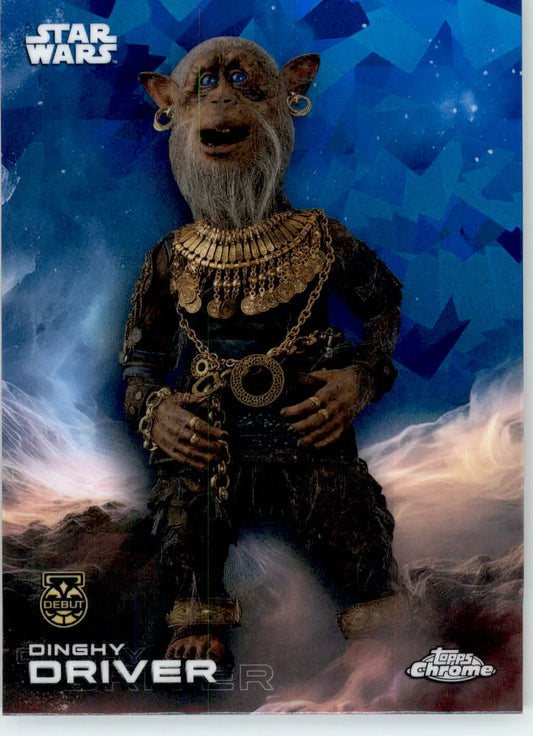 Dinghy Driver - 2025 Topps Chrome Sapphire Edition Star Wars - #32 - Non_sport - Star Wars Card Single