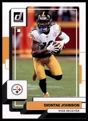 Diontae Johnson 2022 Donruss #217 Pittsburgh Steelers - Football Card Single