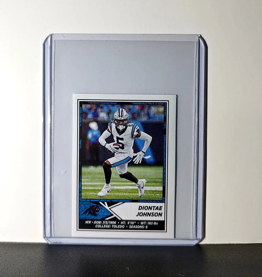 Diontae Johnson 2024 Panini NFL Sticker #447 Carolina Panthers - Football Card Single