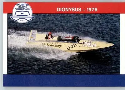 Dionysus 1976 - 1991 APBA Thunder on the Water - #19 - Racing - Racing Card Single