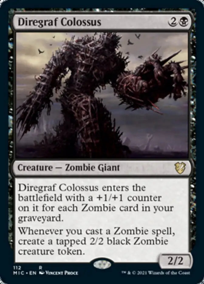 Diregraf Colossus [Innistrad: Midnight Hunt Commander] - Magic Card Single