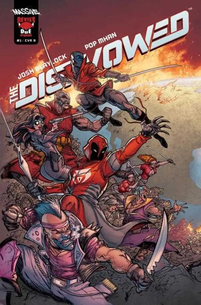 Disavowed #1 (Of 5) Cover B Steve Kurth Connecting Cover Variant (Mature) - Comic Book