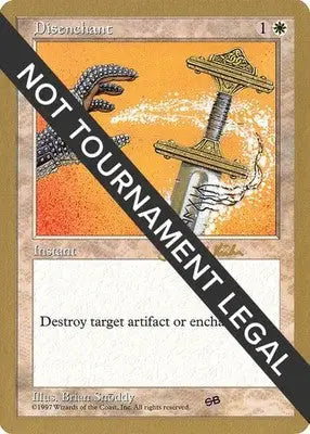 Disenchant - 1997 Janosch Kuhn (SB) World Championship Decks - MP Magic - Magic Card Single