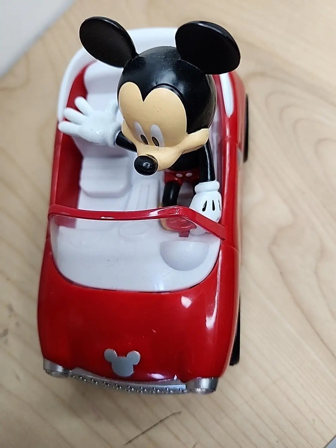 Disney Junior Mickey Mouse Clubhouse Roadster RC Car 7’’ Red 27MHz EUC No remote - Action Figure & Toy
