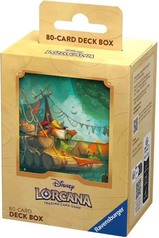 Disney Lorcana: Into the Inklands - Deck Box (Robin Hood) - Lorcana Card Box