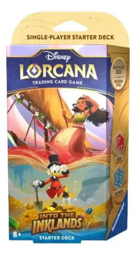 Single-player Starter Deck featuring Mickey Mouse for Disney Lorcana trading cards