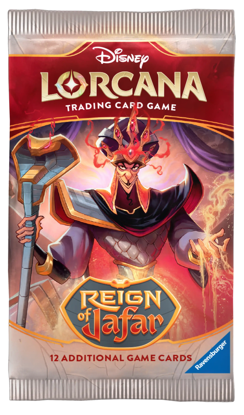 Disney Lorcana Reign of Jafar Booster Pack - Lorcana Card Box
