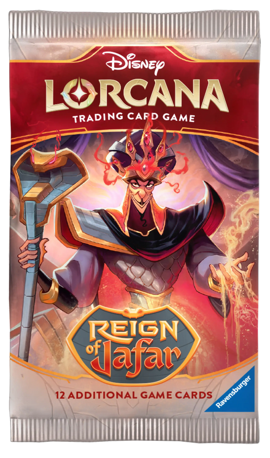 Disney Lorcana Reign of Jafar Booster Pack - Lorcana Card Box