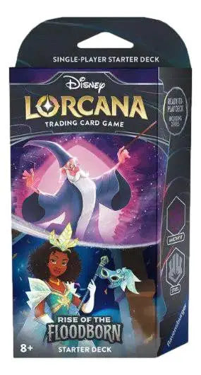 Disney Lorcana starter deck box with colorful character artwork for trading cards