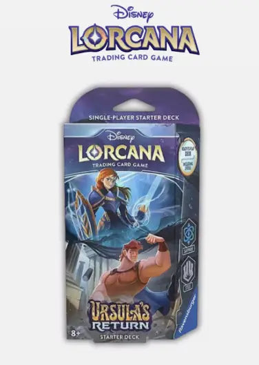 Disney Lorcana starter deck featuring Ursula’s Return preconstructed deck for collectors