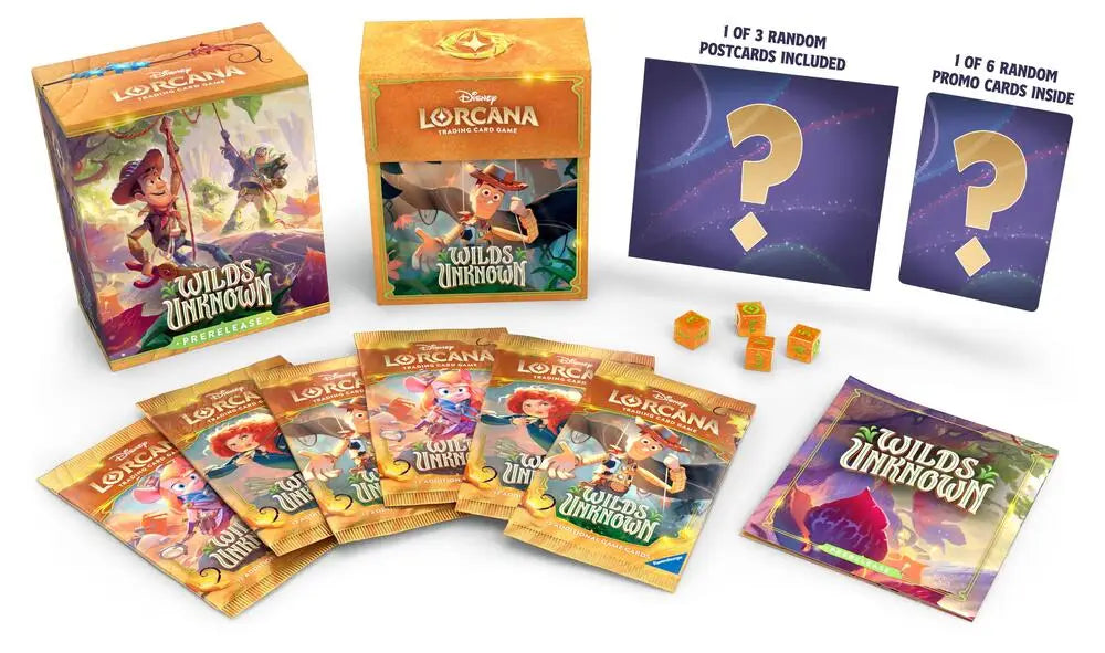 Disney Lorcana: Wilds Unknown Prerelease Box - TCG - Lorcana Sealed