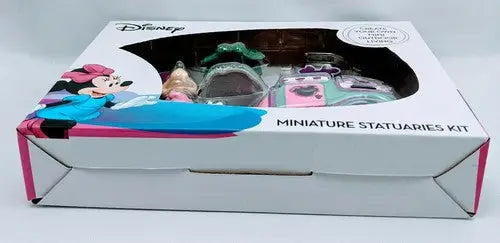 Disney Minnie Mouse 4 Piece Miniature Fairy Garden Camper Statuaries ki ID:34193 - Collectibles
