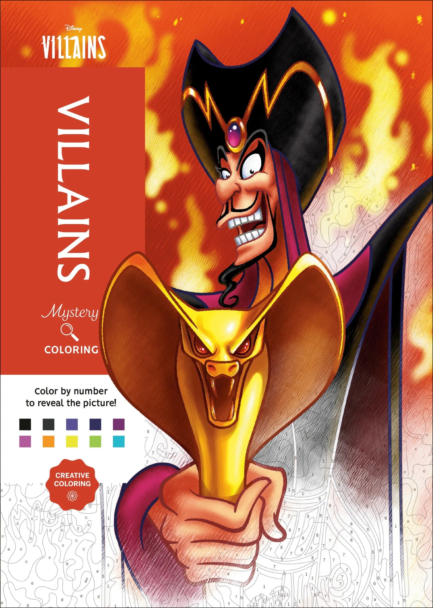 Disney Mystery Coloring: Disney Villains - General Merchandise