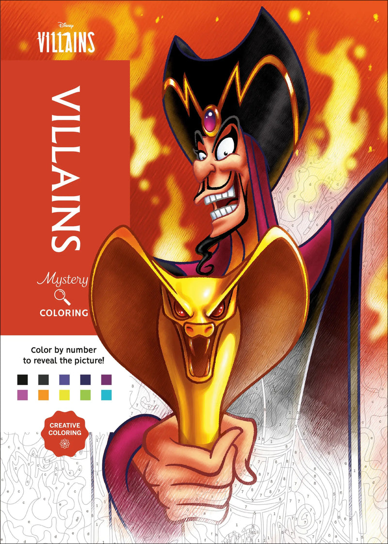 Disney Mystery Coloring: Disney Villains - General Merchandise