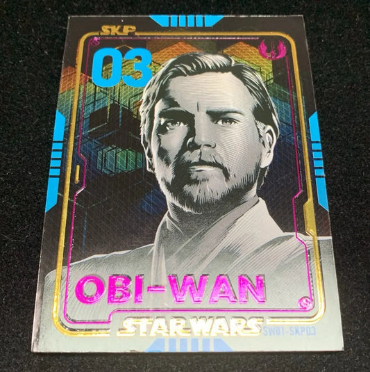 Disney Star Wars Prerelease 2023 Obi-Wan Kenobi SW01 SKP03 #/88 Gold - Star Wars Card Single