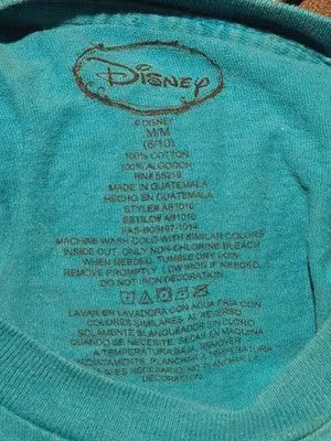 Disney T-Shirt Kids M Mickey Minnie Pluto Florida Graphic Teal Short Sleeve - Apparel