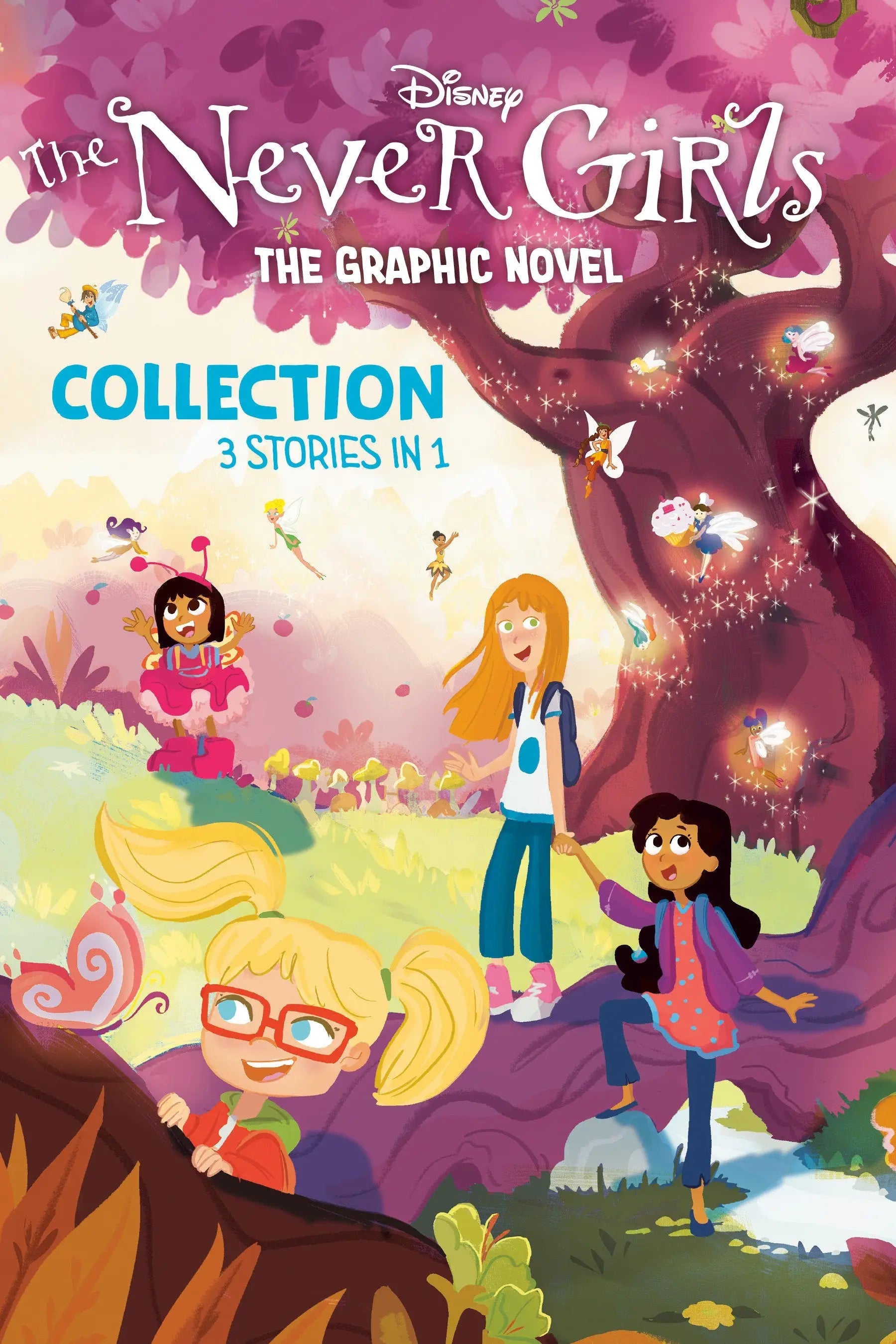 Disney The Never Girls Graphic Novel Collection featuring popular chapter book series for young readers