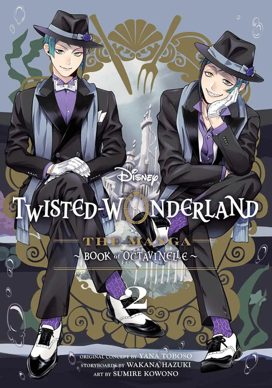 Disney Twisted Wonderland Manga Book Octavinelle Graphic Novel Volume 02 - Comic Book