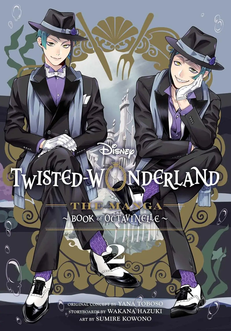 Disney Twisted Wonderland Manga Book Octavinelle Graphic Novel Volume 02 - Comic Book