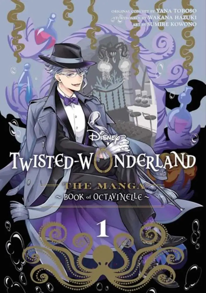 Disney Twisted Wonderland Manga Book Octavinelle Graphic Novel Volume 01 - Comic Book