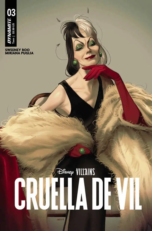 Disney Villains Cruella De Vil #3 Cover B Sway - Comic Book