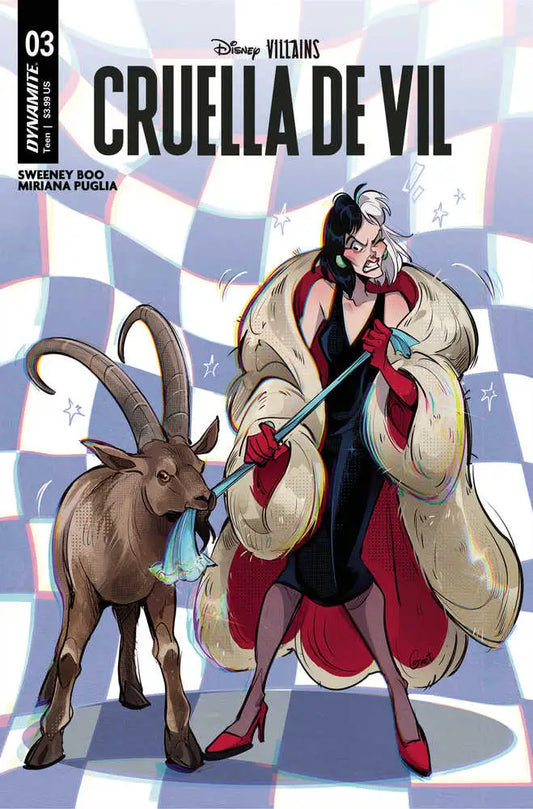 Disney Villains Cruella De Vil #3 Cover C Lusky - Comic Book