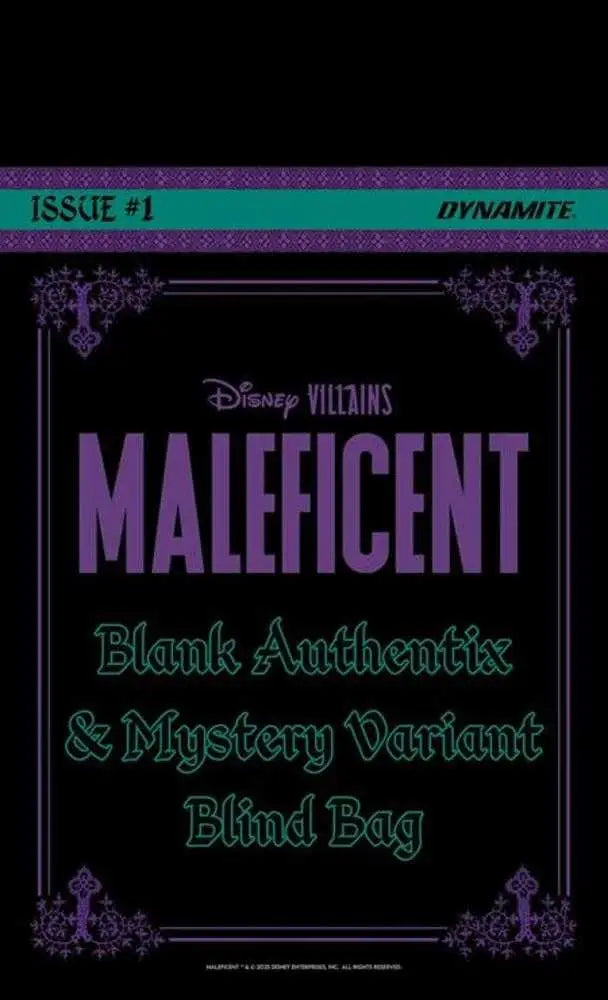 Disney Villains Maleficent #1 Cover K Blind Bag Variant - Back Issues