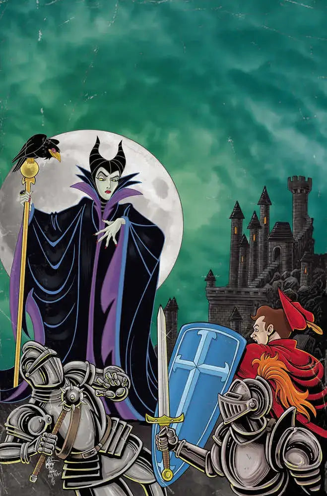 Disney Villains Maleficent #1 Cover Zf 10 Copy Foc Variant Edition Haeser - Comic Book
