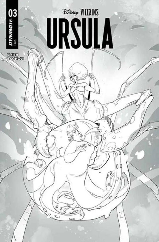 Disney Villains Ursula #3 Cover M Foc Bonus Mirka Andolfo Line Art - Back Issues