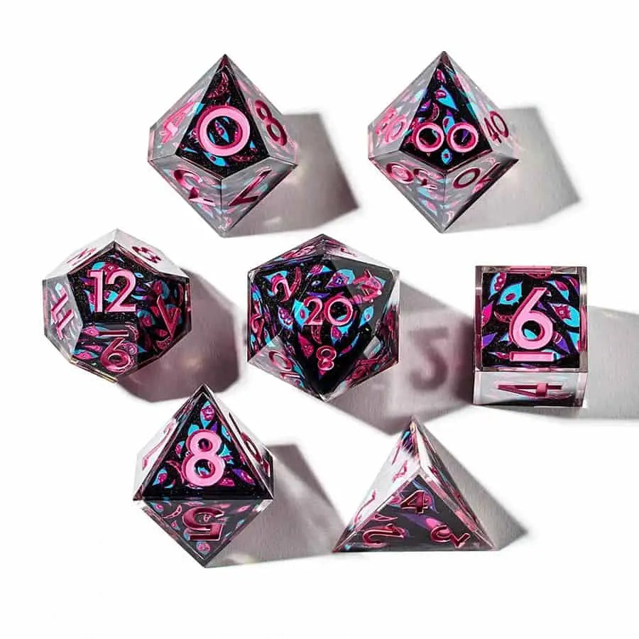 Dispel RPG Dice Set - Otherworldly Entity - Gaming Supplies - Dice