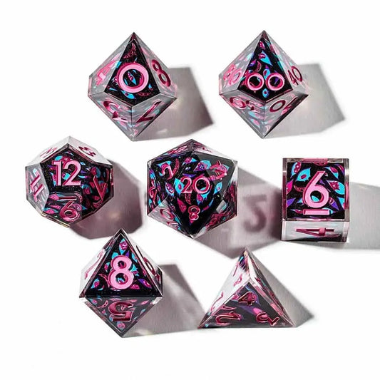Dispel RPG Dice Set - Otherworldly Entity - Gaming Supplies - Dice