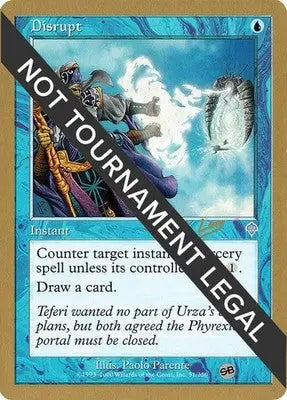 Disrupt - 2002 Raphael Levy SB - World Championship Decks - HP Magic - Magic Card Single