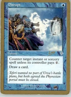Disrupt - 2002 Raphael Levy SB - World Championship Decks - HP Magic - Magic Card Single