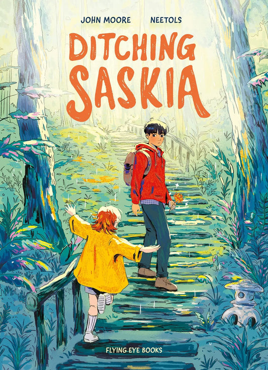 Ditching Saskia book cover displayed on the Ditching Saskia product page