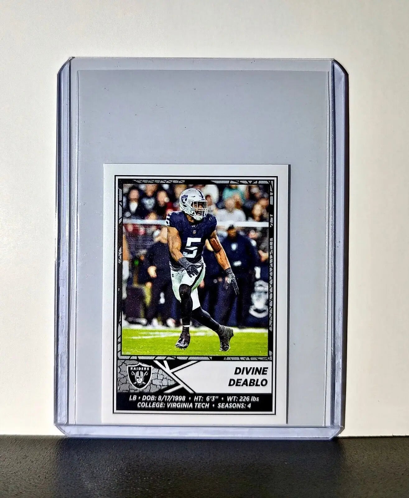 Divine Deablo 2024 Panini NFL Sticker #277 Las Vegas Raiders