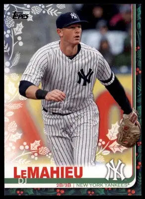 DJ LeMahieu 2019 Topps Holiday #HW28 New York Yankees - Baseball Card Single