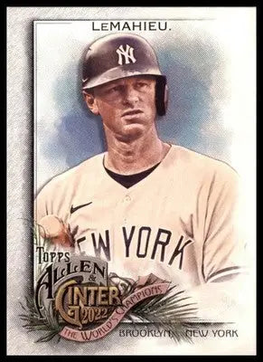 DJ LeMahieu 2022 Topps Allen & Ginter Chrome #164 New York Yankees - Baseball Card Single