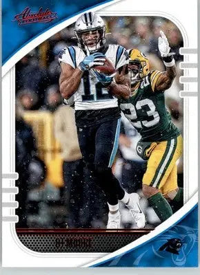 DJ Moore - 2020 Panini Absolute - #19 - Red Football - Football Card Single
