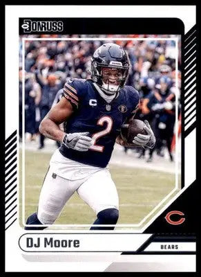 DJ Moore 2024 Donruss #137 Chicago Bears - Football Card Single