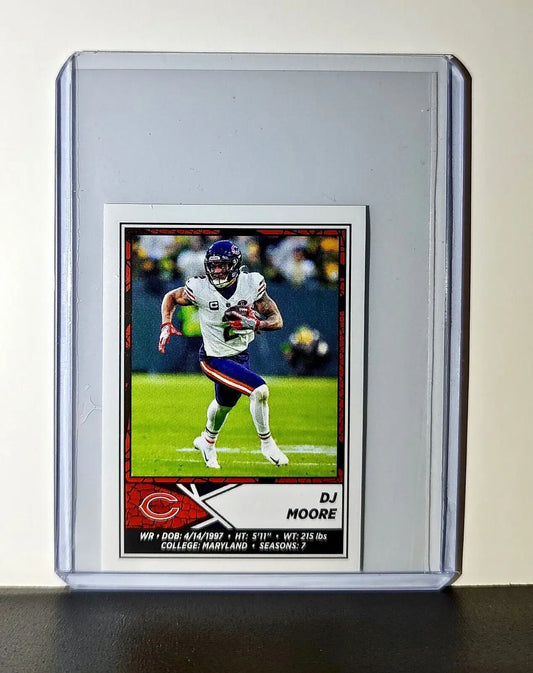 DJ Moore 2024 Panini NFL Sticker #366 Chicago Bears - Football Card Single