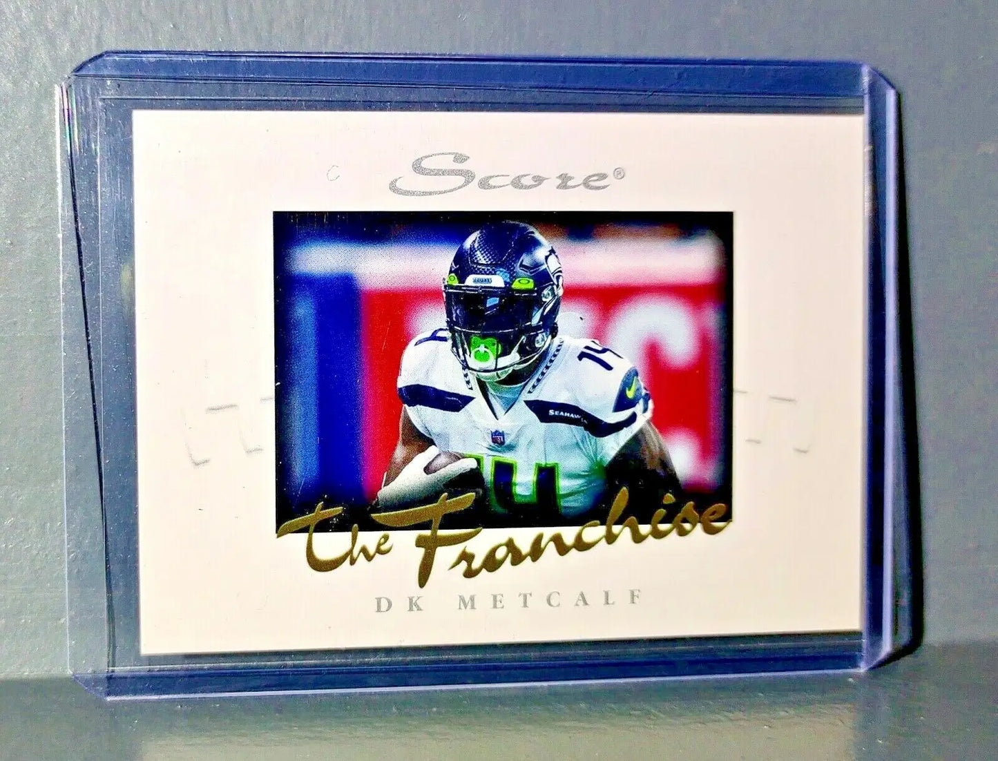 DK Metcalf 2021 Panini NFL Score The Franchise #29 Card 1/1966 - Football Card Single