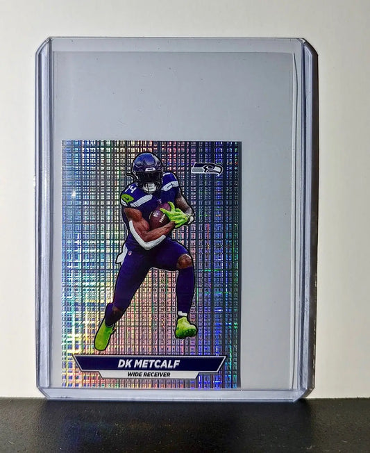 DK Metcalf 2024 Panini NFL Sticker #552 Foil Seattle Seahawks