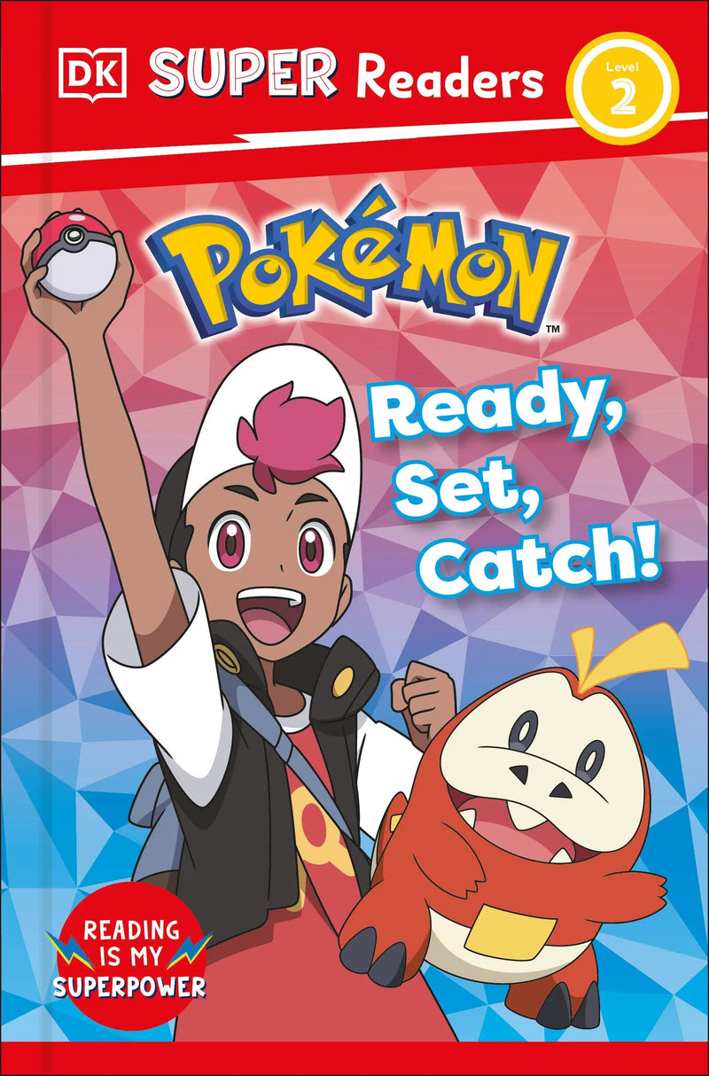 Pokémon Super Readers Level 2 book Ready Set Catch for young readers and Pokémon fans