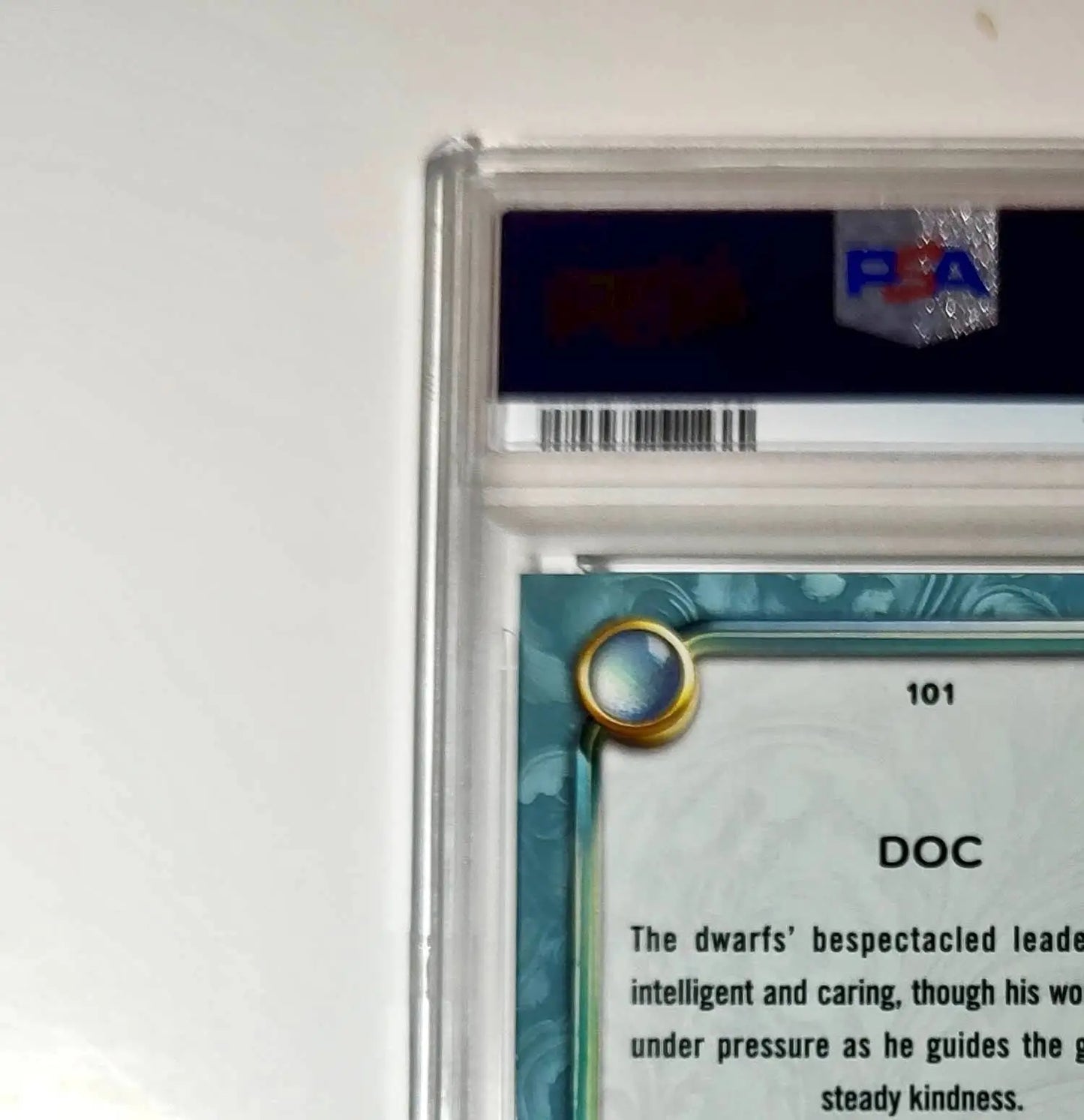 Doc 2025 Topps Disney #101 Diamond Card Snow White and the Seven Dwarfs PSA 8 - Non-Sports Card Single