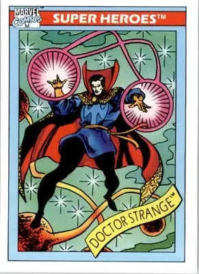 Doctor Strange - 1990 Impel Marvel Universe - #34 - Non_sport - Non-Sports Card Single